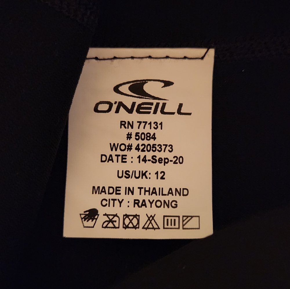 O'Neill Reactor II Kids Rash Guard - Picture 3 of 7